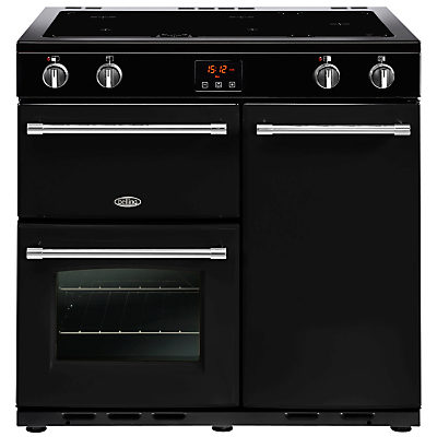 Belling Farmhouse 90EI Electric Induction Range Cooker Black Belling Farmhouse 90EI Electric Induction Range Cooker Black